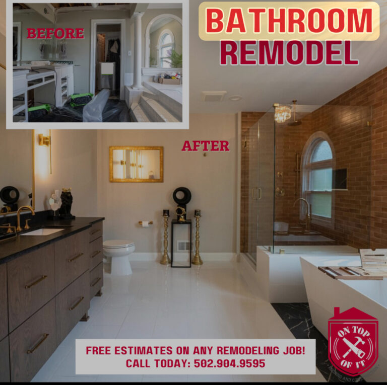Bathroom remodel in mt washington ky