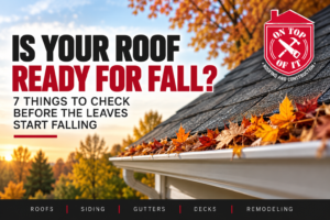 7 Essential Roof Tips for a Worry-Free Fall